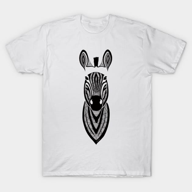 Zoo et Be - Zebra T-Shirt by Art_et_Be